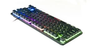Фото: Клавіатура Real-EL Gaming 8710 TKL Backlit Black (EL123100030) № 2 | KTC