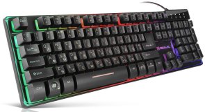 Клавіатура Real-EL Gaming 8700 Backlit Black (EL123100015)