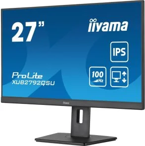 Фото: Монітор iiyama XUB2792QSU-B6 Black - 27" IPS / 2560×1440 / 100 Гц / AMD FreeSync / Pivot / HAS № 4 | KTC