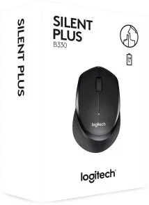Фото: Миша Logitech B330 Silent Plus Black (910-004913) № 4 | KTC