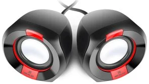 Фото: Колонки Real-EL S-50 Black/Red (EL121100008) № 4 | KTC