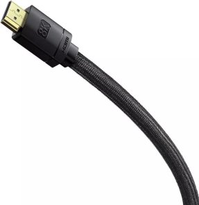 Кабель Baseus High Definition 8K v2.1 HDMI / HDMI 10m Black (WKGQ040301)