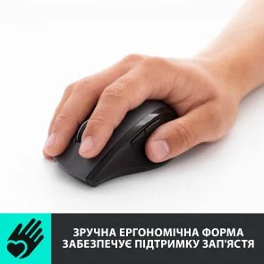 Фото: Миша Logitech M705 Wireless USB Black (910-001949) № 4 | KTC