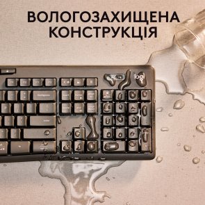 Комплект клавіатура+миша Logitech MK370 Combo for Business Wireless Graphite (920-012077)