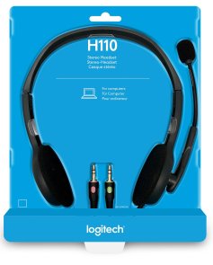 Гарнітура Logitech H110 Gray (981-000271)