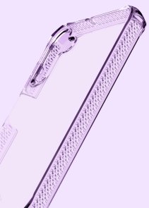 Чохол iTSkins for Samsung A15 - HYBRID R CLEAR Light Purple (SGA1-SPECM-LIPP)