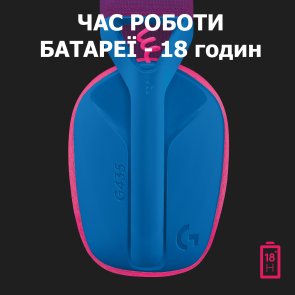 Гарнітура Logitech G435 Blue (981-001062)