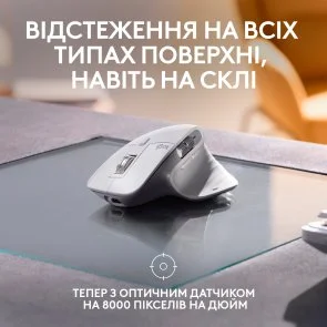 Фото: Миша Logitech MX Master 3S for Mac Pale Grey (910-006572) № 10 | KTC