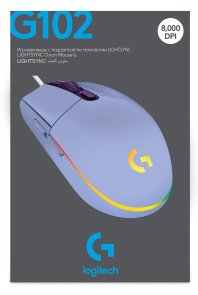 Миша Logitech G102 Lightsync Lilac (910-005854)