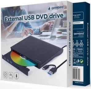 Фото: Дисковод Gembird DVD-USB-03 № 2 | KTC