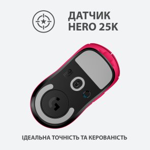 Миша Logitech G Pro X Superlight Magenta (910-005956)