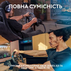 Кермо Logitech G923 Black