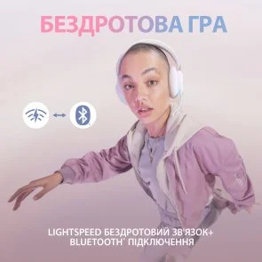 Фото: Гарнітура Logitech G735 Off White (981-001083) № 8 | KTC