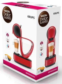 Капсульна кавоварка KRUPS Infinissima KP170510 Red