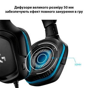 Фото: Гарнітура Logitech G432 (L981-000770) № 5 | KTC