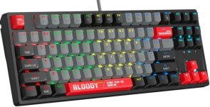 Клавіатура Bloody S87 BLMS Red Plus Switch Energy Red (S87 Energy Red)