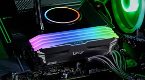 Оперативна пам’ять Lexar Ares RGB Black DDR5 2x16GB (LD5U16G68C34LA-RGD)