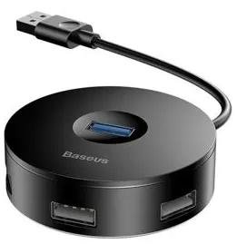 USB-хаб Baseus Round Box Black (CAHUB-F01)