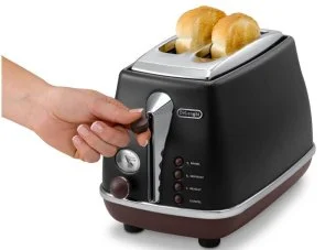 Фото: Тостер DeLonghi CTOV2103.BK Icona Vintage № 2 | KTC
