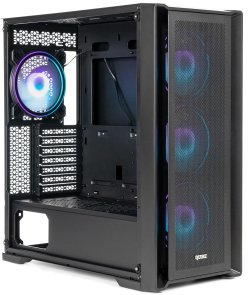 Корпус QUBE Argon ARGB Black with window (ARGON_F1AU3)