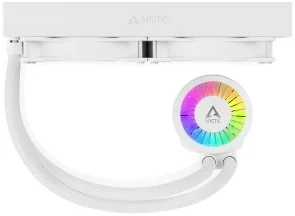 Фото: Система рідинного охолодження Arctic Liquid Freezer III 280 ARGB White (ACFRE00151A) № 4 | KTC