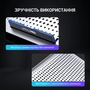 Фото: Підставка для ноутбука OfficePro CP500S Silver № 13 | KTC