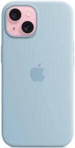 Фото: Чохол Apple for iPhone 15 - Silicone Case with MagSafe Light Blue (MWND3) № 2 | KTC