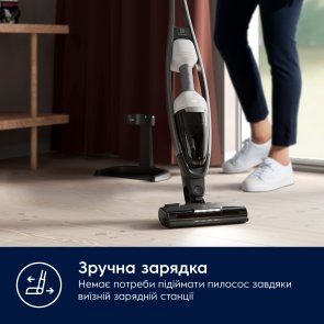 Ручний бездротовий пилосос Electrolux ES62HB25UV 600 Cordless cleaner 2in1