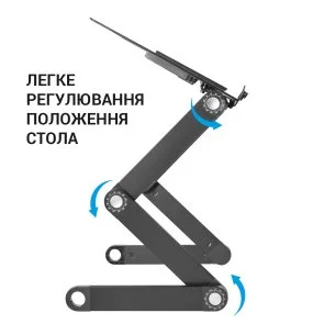 Фото: Підставка для ноутбука OfficePro CD1230 Black № 5 | KTC
