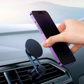 Кріплення для мобільного телефону Baseus MagPro Series Magnetic Car Mount Black (C40161200121-00)