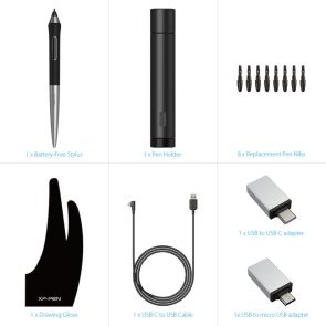 Графічний планшет XP-Pen Deco Pro M Black/Silver