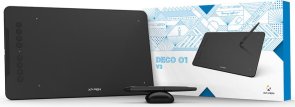 Графічний планшет XP-Pen Deco 01V2 Black