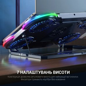 Підставка для ноутбука GamePro CP1450 Black