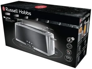 Фото: Тостер Russell Hobbs Luna Moonlight Grey (23251-56) № 2 | KTC