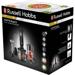 Блендер Russell Hobbs Matte Black 3in1 (24702-56)