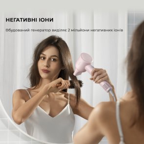 Фен DEERMA Hair Dryer Gleam Pink (AHD12A-PK)