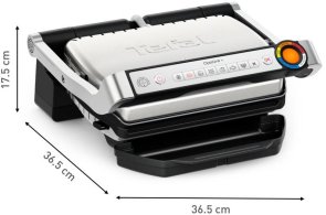 Гриль Tefal OptiGrill plus (GC717D10)