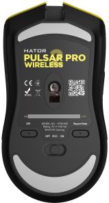 Миша Hator Pulsar 2 PRO Wireless Yellow (HTM-532)