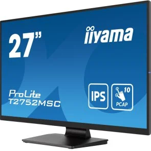 Фото: Монітор iiyama T2752MSC-B1 Black - 27" IPS / 1920×1080 / 60 Гц № 3 | KTC