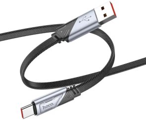 USB кабелі та розгалужувачі Hoco U119 USB AM/Type-C 1.2m Black {6942007605007}