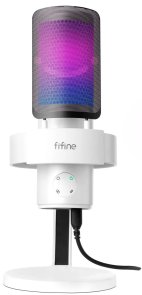 Мікрофон Fifine A9W RGB White