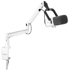 Фото: Мікрофон Fifine TAM8W XLR/USB White № 4 | KTC