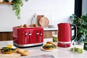 Фото: Тостер KitchenAid Toaster 4 Slots 5KMT4109 Imperial Red (5KMT4109EER) № 5 | KTC