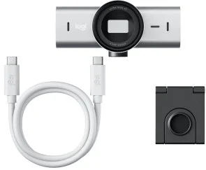 Фото: Web-камера Logitech MX Brio Pale Gray (960-001554) № 4 | KTC