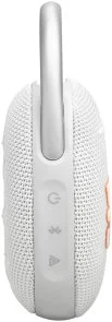 Фото: Портативна колонка JBL Clip 5 White (JBLCLIP5WHT) № 4 | KTC