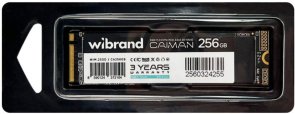  SSD-накопичувач Wibrand Caiman 2280 PCIe 3.0 x4 NVMe 256GB (WIM.2SSD/CA256GB)
