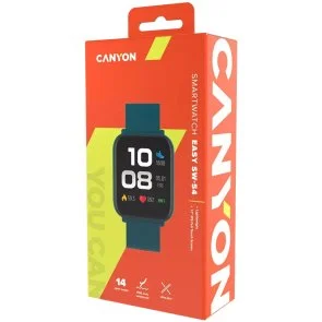 Фото: Смарт годинник Canyon Easy SW-54 Green (CNS-SW54BG) № 4 | KTC