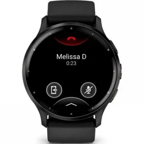Фото: Смарт годинник Garmin Venu 3 Slate Stainless Steel Bezel with Black Case and Silicone Band (010-02784-01) № 4 | KTC