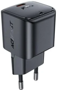 Фото: Зарядний пристрій Acefast A77 Mini 30W GaN Black (6974316282662) № 3 | KTC