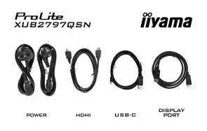 Фото: Монітор iiyama ProLite XUB2797QSN-B1 Black - 27" IPS / 2560×1440 / 100 Гц / Pivot / HAS № 12 | KTC